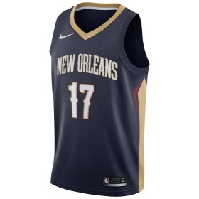 Camiseta Hombre NBA New Orleans Pelicans jonas valanciunas 17 2022-23 Nike Icon Edition Navy Swingman